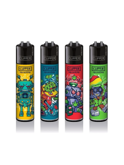 Clipper Lighters  420 Robots