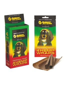 G-ROLLZ | 4x Mango Hemp Wraps