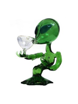 Alien Glass Bong 15cm