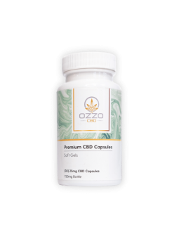 Premium CBD kapsulės (750mg)